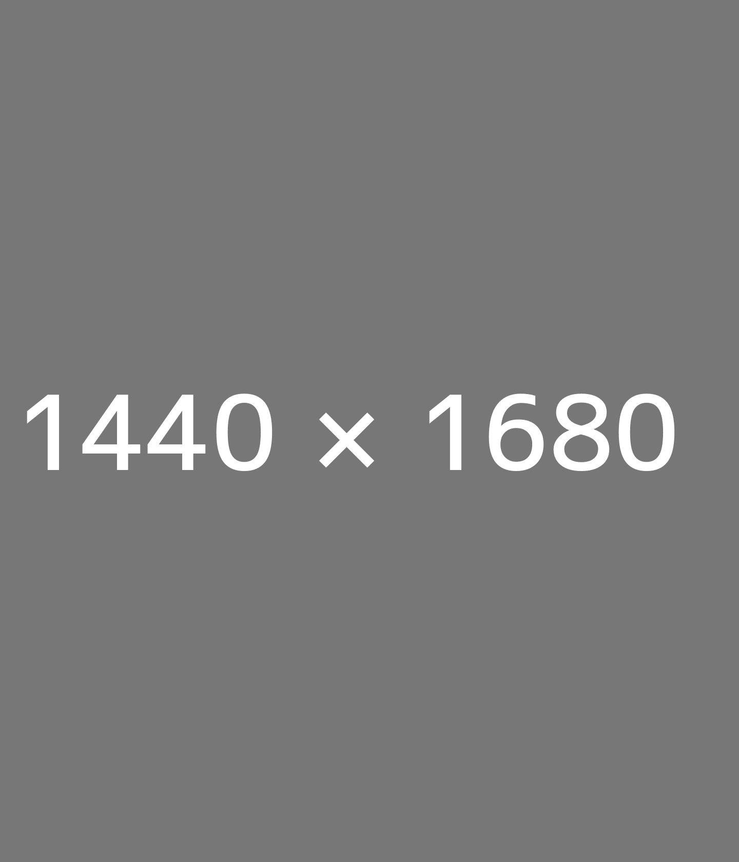 1440 x 1680 (6:7 Aspect Ratio)