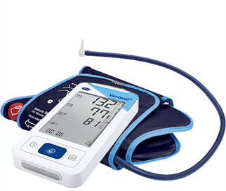 Tlakomer Veroval, ktorý dokáže merať nielen krvný tlak, ale aj EKG, je jednoducho obsluhovateľný prístroj s príjemným dizajnom