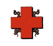 V roce 1883 byla zaregistrována ochranná značka neboli logo Paul Hartmann tvořená dominantním červeným křížem umístěným na zkřížených Eskulapových holích.