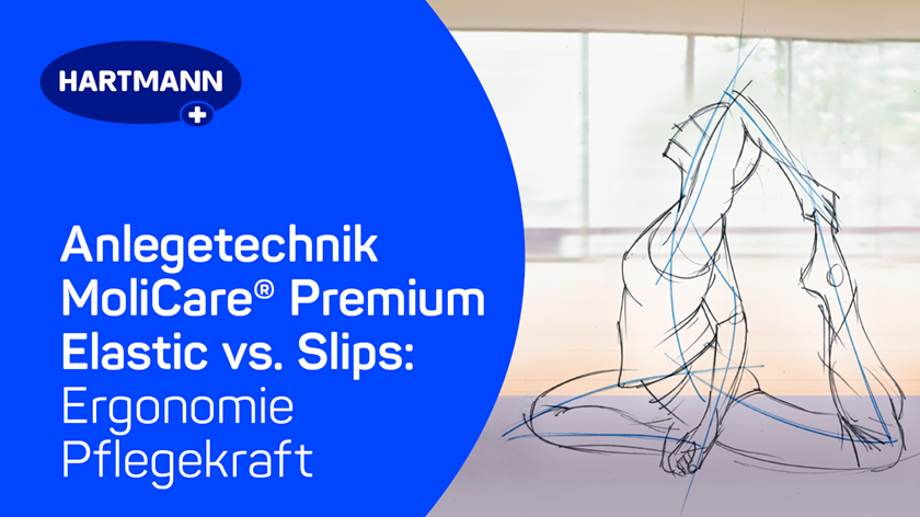 Thumbnail: MC Premium Elastic vs Slips: Ergonomie Pflegekraft