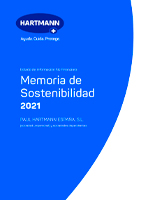 Memoria de sostenibilidad 2021 - HARTMANN España